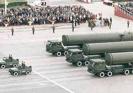 missiles on parade
