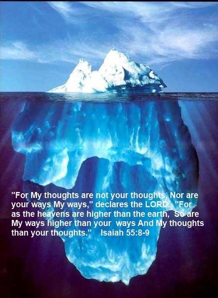 Isaiah 55_8-9 - Iceberg