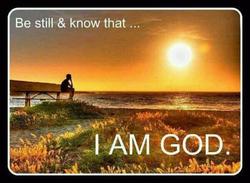 Be Still - Know I Am God - 1