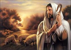 Great Shepherd With Sheep