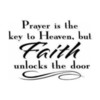 Faith Unlocks The Door