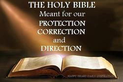 Bible - Protection-Correction-Direction