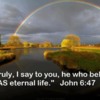 John 6-47 - Gods Covenant Rainbow