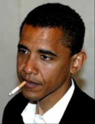 Obama-Cigarette