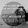 Bible Contradicts Man