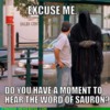 religious diversity hear the word of sauron