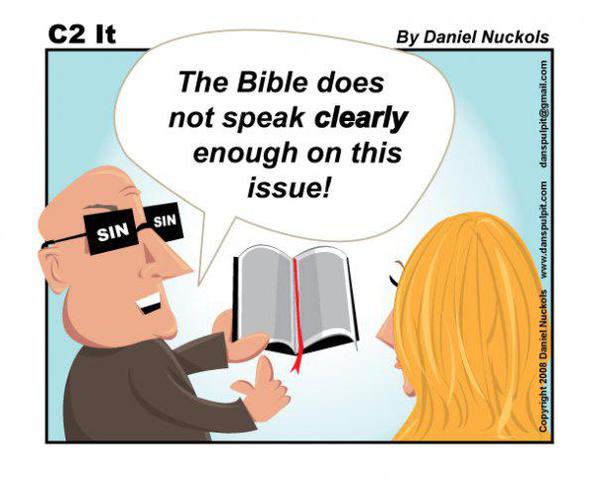 Bible Clarity Or Sin