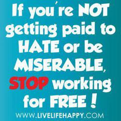 Stop Working For Free