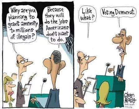 Illegals Voting Democrat