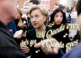 Image result for hillary and huma lesbians