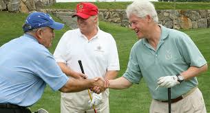 Image result for Hillary and trump friends pic